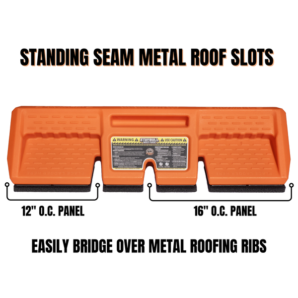 STAYBULL MULTI-BASE™ LADDER & ROOF STABILIZER