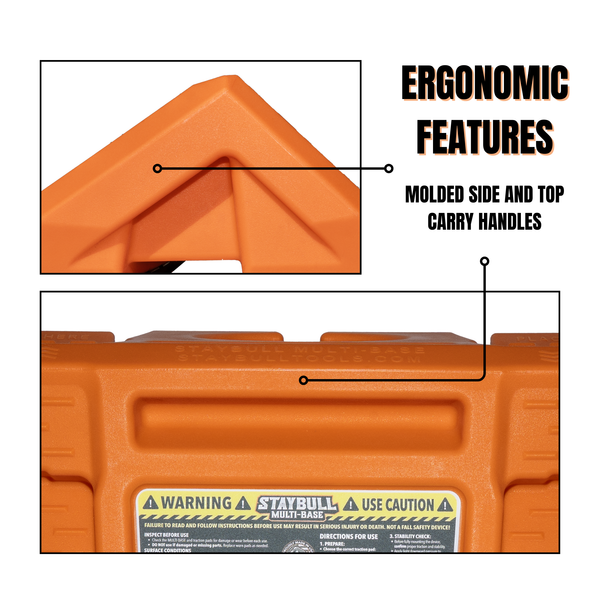 STAYBULL MULTI-BASE™ LADDER & ROOF STABILIZER